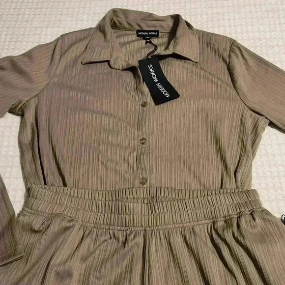 Modern Works Ribbed Matching Set - Picture 3 of 5